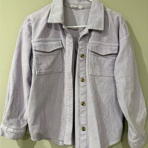 GAP Kids Lavender Corduroy Jacket/Top